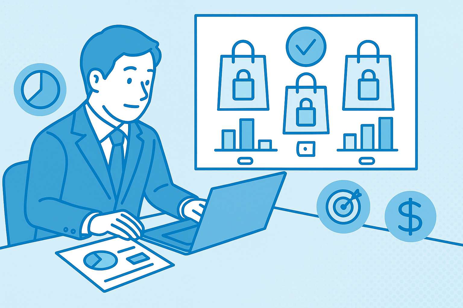 市場調査・競合分析機能のイメージ