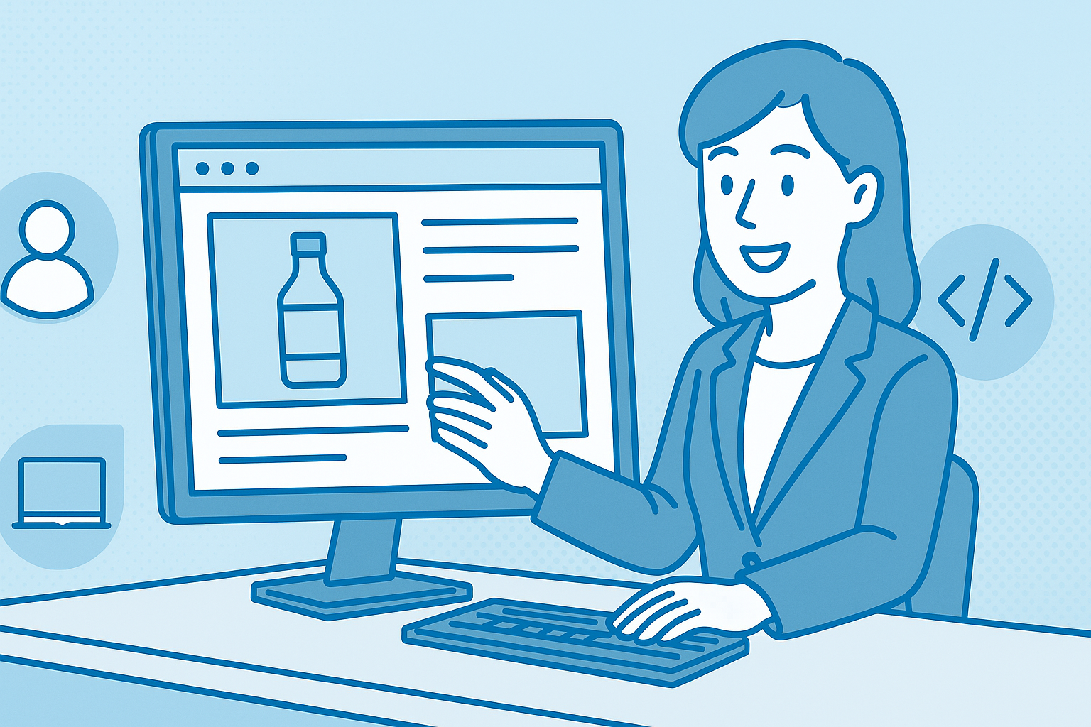 LP作成のイメージ